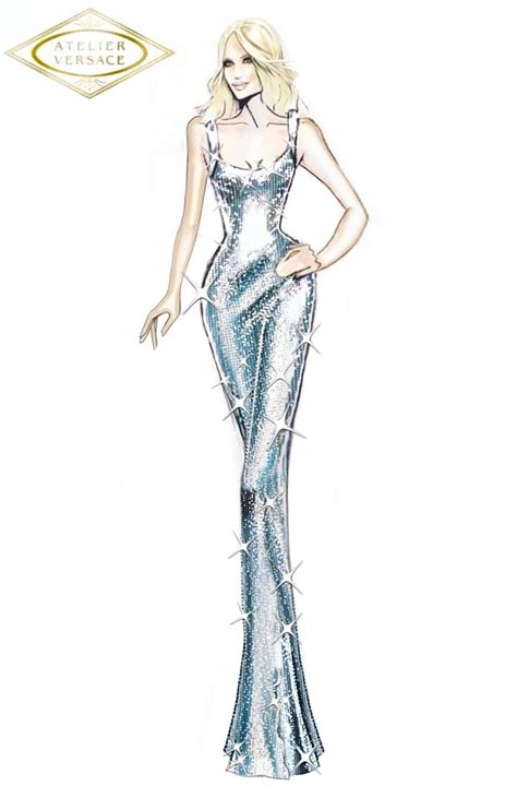 picture of donatella versace|donatella versace design sketches.